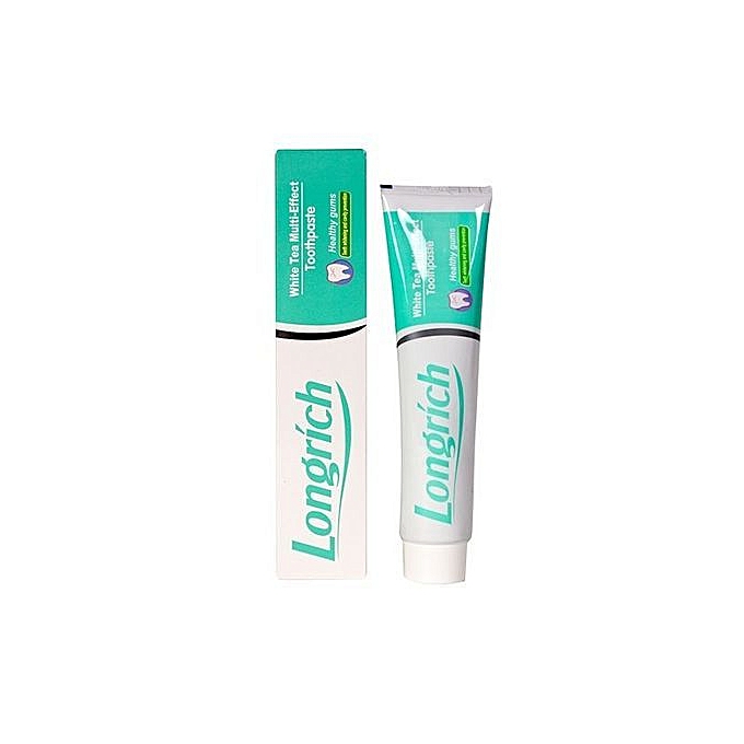 Longrich Toothpaste White Tea Multi-Effect, Fluoride Free.