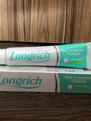 Longrich Toothpaste White Tea Multi-Effect, Fluoride Free.